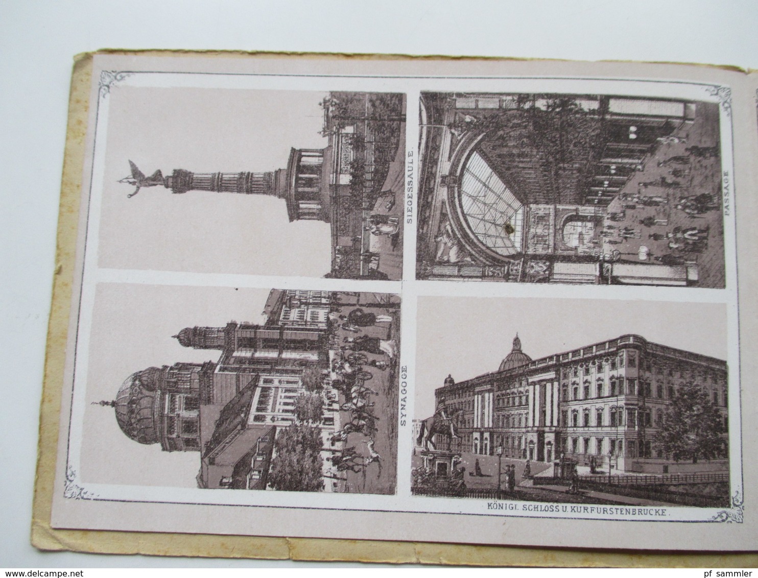 Berlin Leporello Um 1900 Mit Einigen Ansichten! Druck Und Verlag Jacobi & Zobel, Dresden - 5 - 99 Postcards