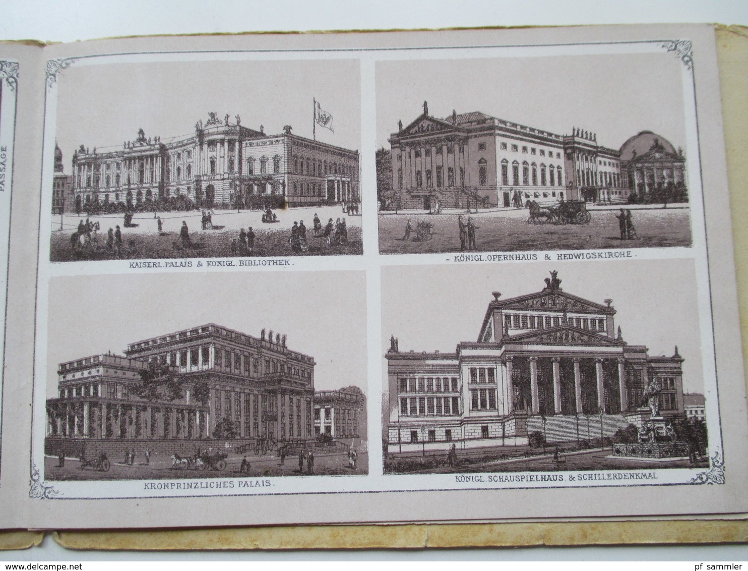 Berlin Leporello Um 1900 Mit Einigen Ansichten! Druck Und Verlag Jacobi & Zobel, Dresden - 5 - 99 Cartes