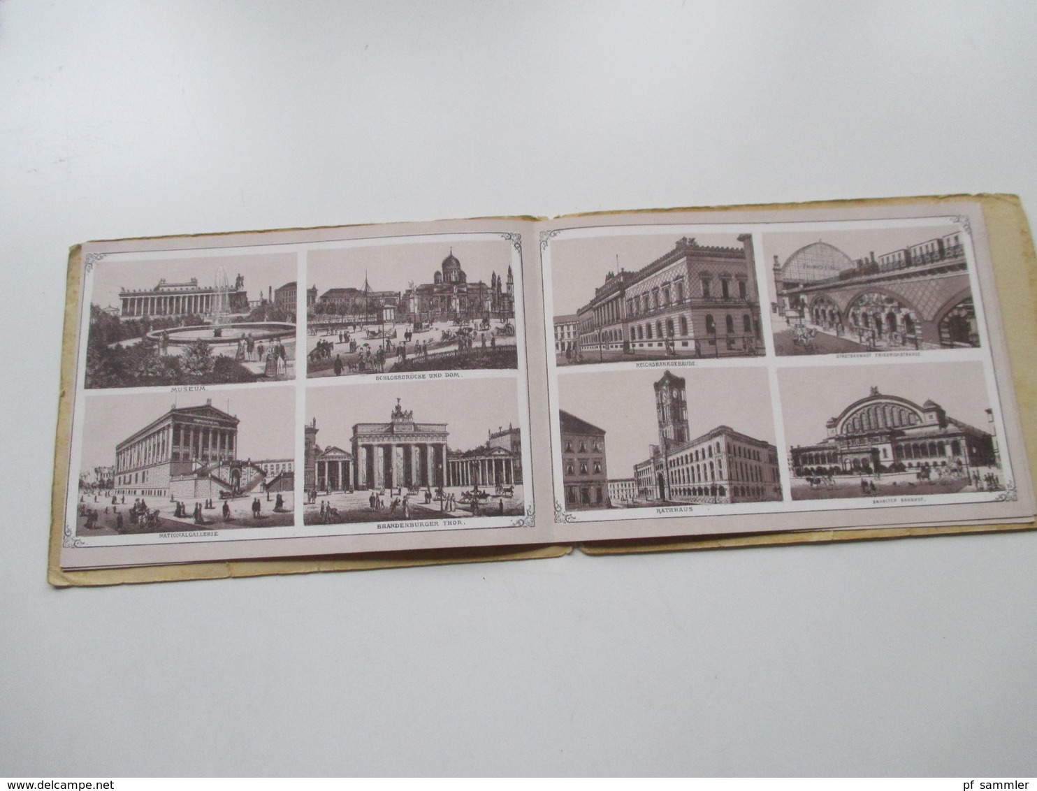 Berlin Leporello Um 1900 Mit Einigen Ansichten! Druck Und Verlag Jacobi & Zobel, Dresden - 5 - 99 Postkaarten