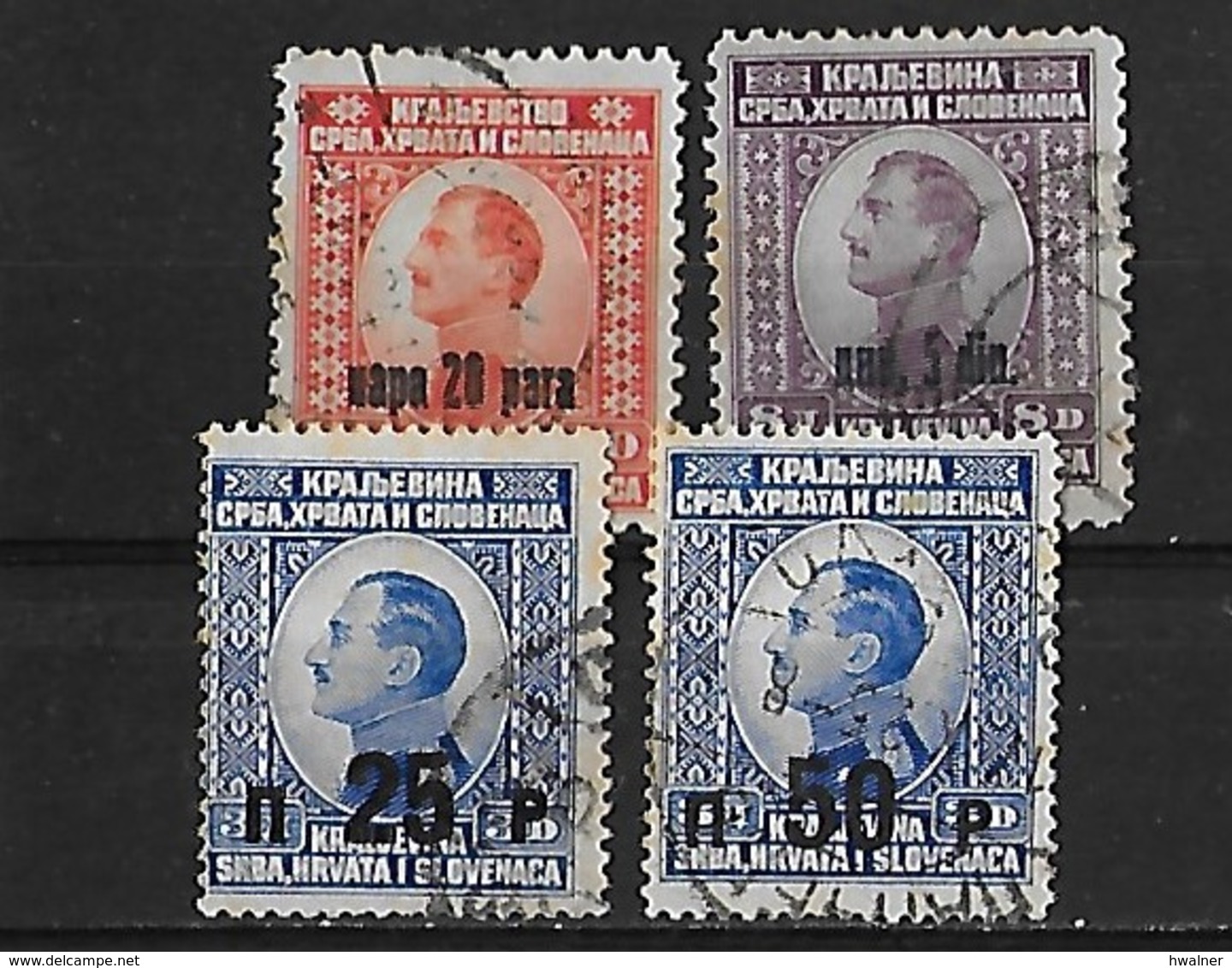 Yougoslavie Yv. 156 157 168 Et 169 à. - Used Stamps