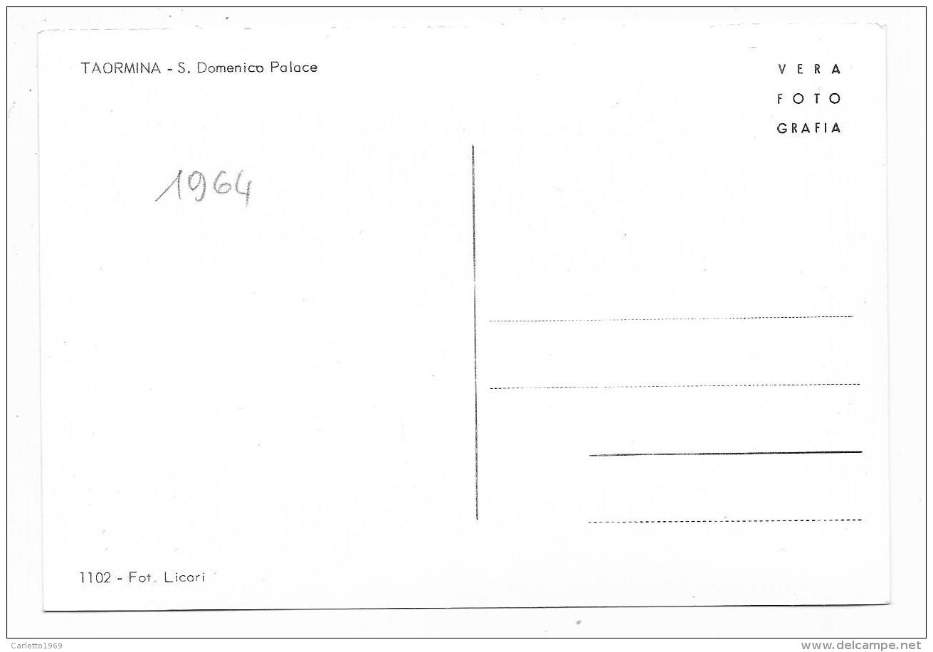 TAORMINA - S.DOMENICO PALACE - NV  FG - Messina