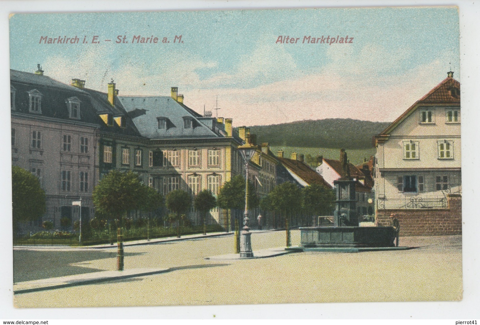 SAINTE MARIE AUX MINES - MARKIRCH - Alter Marktplatz - Sainte-Marie-aux-Mines