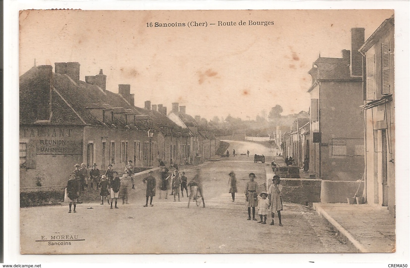 18 - SANCOINS - Route De Bourges. - Sancoins