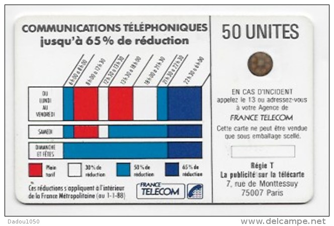 Carte Téléphonique - Cordons'