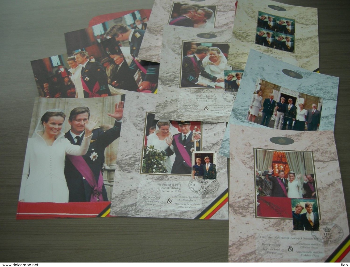 BELG.1999 Mariage Princier-prinselijk Huwelijk "SPECIAL BOX" - 1991-2000
