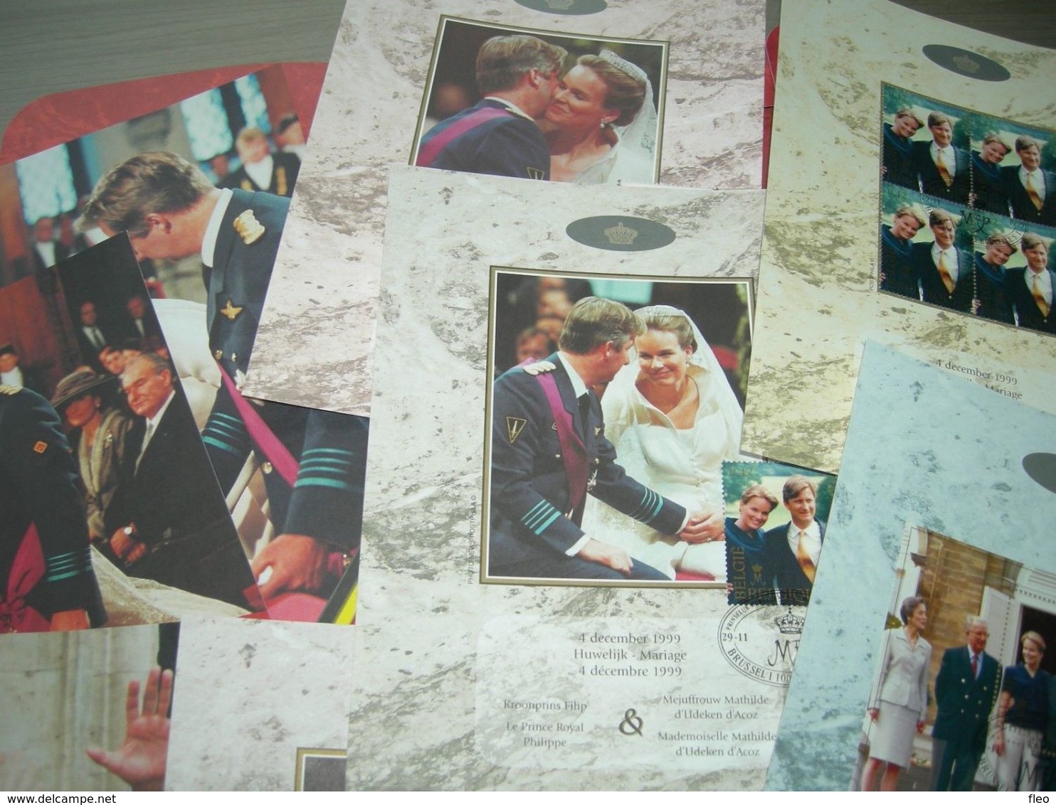 BELG.1999 Mariage Princier-prinselijk Huwelijk "SPECIAL BOX" - 1991-2000