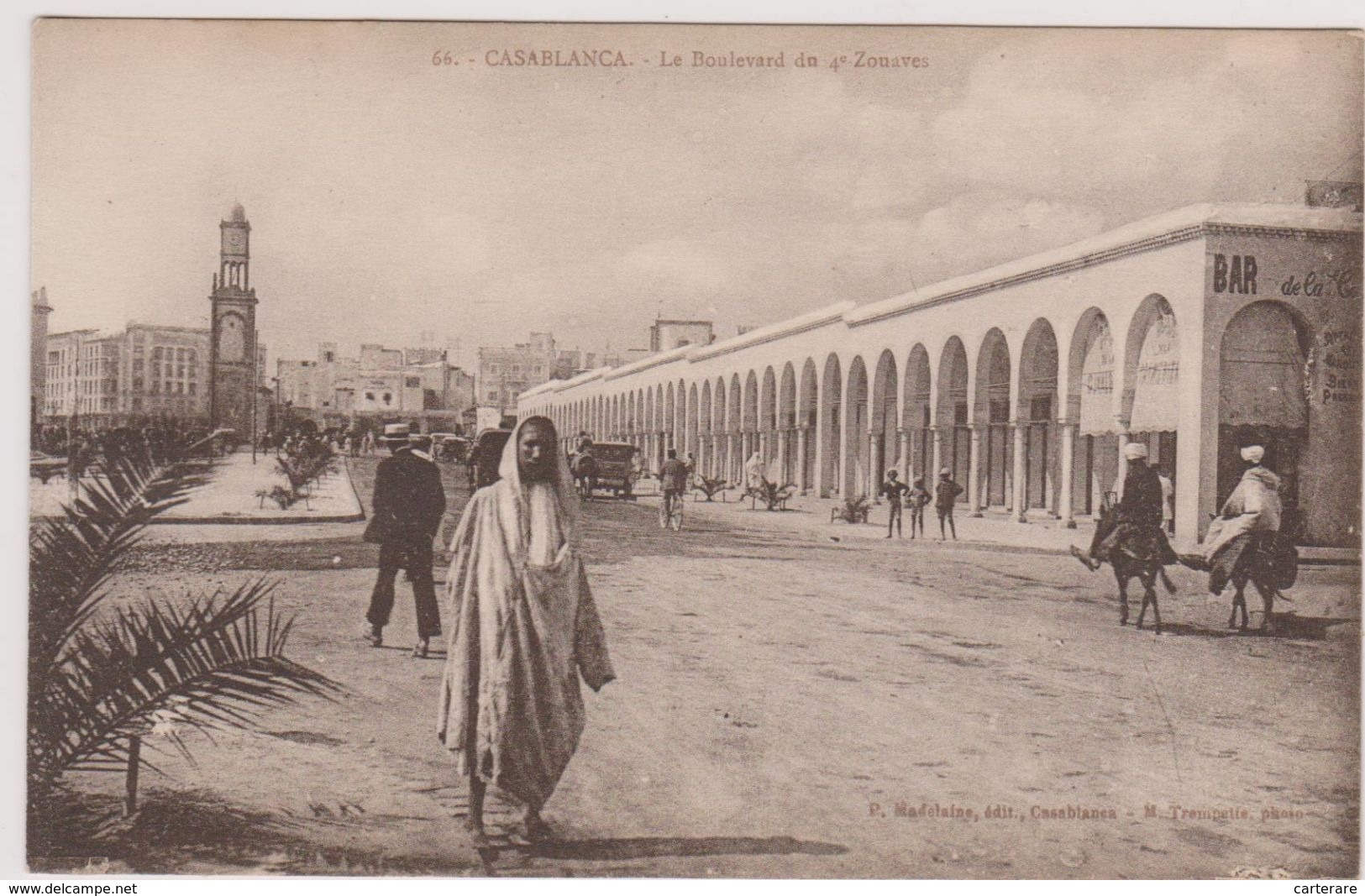 CARTE ANCIENNE,afrique,africa,maghreb,MAROC,MOROCCO,CASABLANCA,1914 - Casablanca