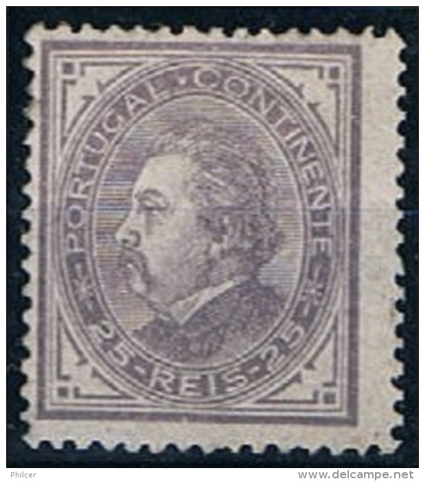Portugal, 1880/1, Dent. 54 Dent. 12 1/2, MH - Unused Stamps