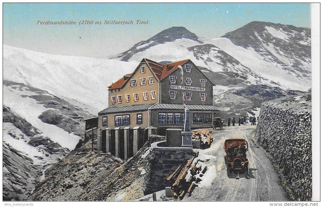 AK 0868  Ferdinandshöhe ( Stilfserjoch ) - Verlag Amonn Um 1910-20 - Bolzano (Bozen)