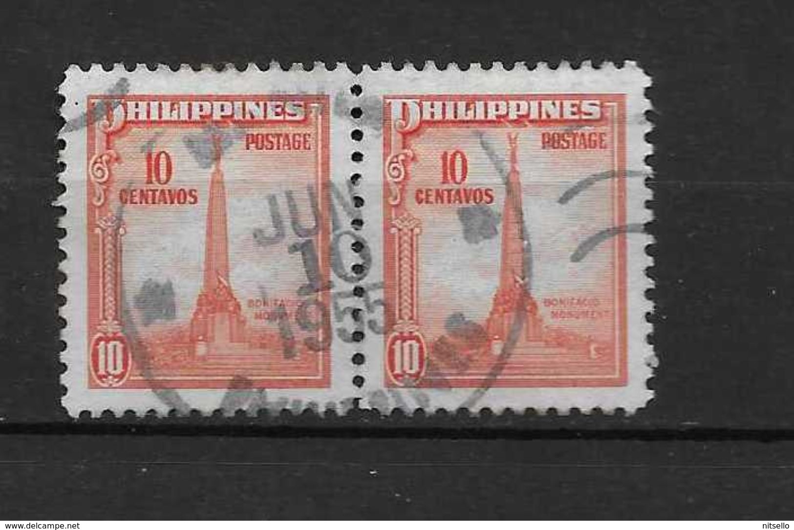 LOTE 1694  ///  FILIPINAS 1955   MATASELLO COMPLETO - Philippinen