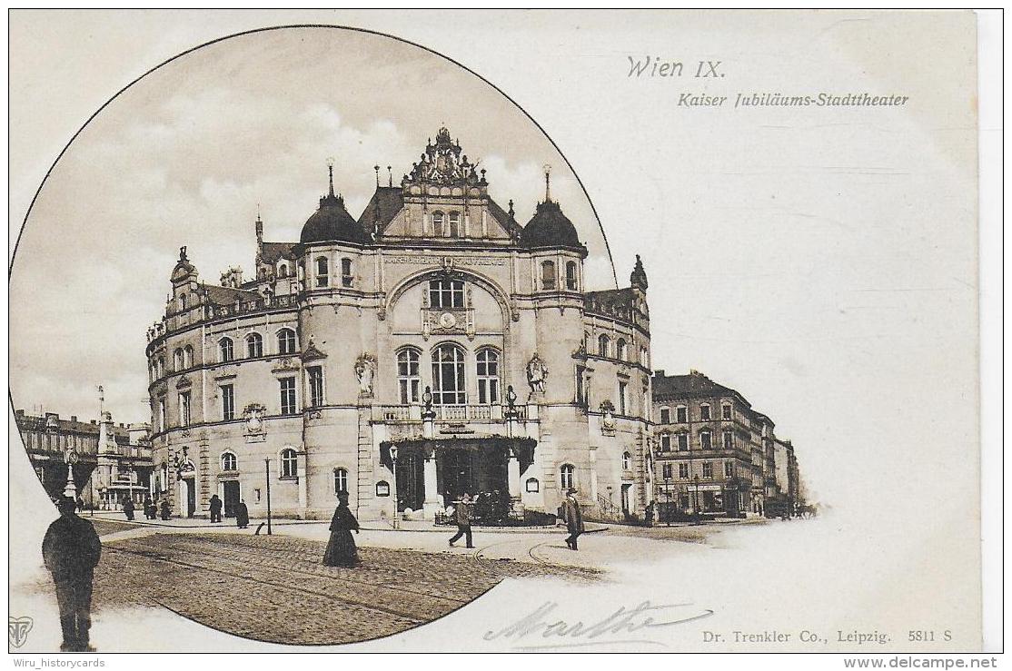 AK 0868  Wien - Kaiser Jubiläums-Stadttheater  Ca. Um 1900 - Wien Mitte