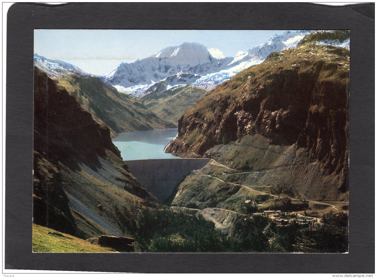 76435    Svizzera,  Barrage  Et Lac  Du Mauvoisin,  Vallee De Bagnes,   Valais,   NV - Bagnes