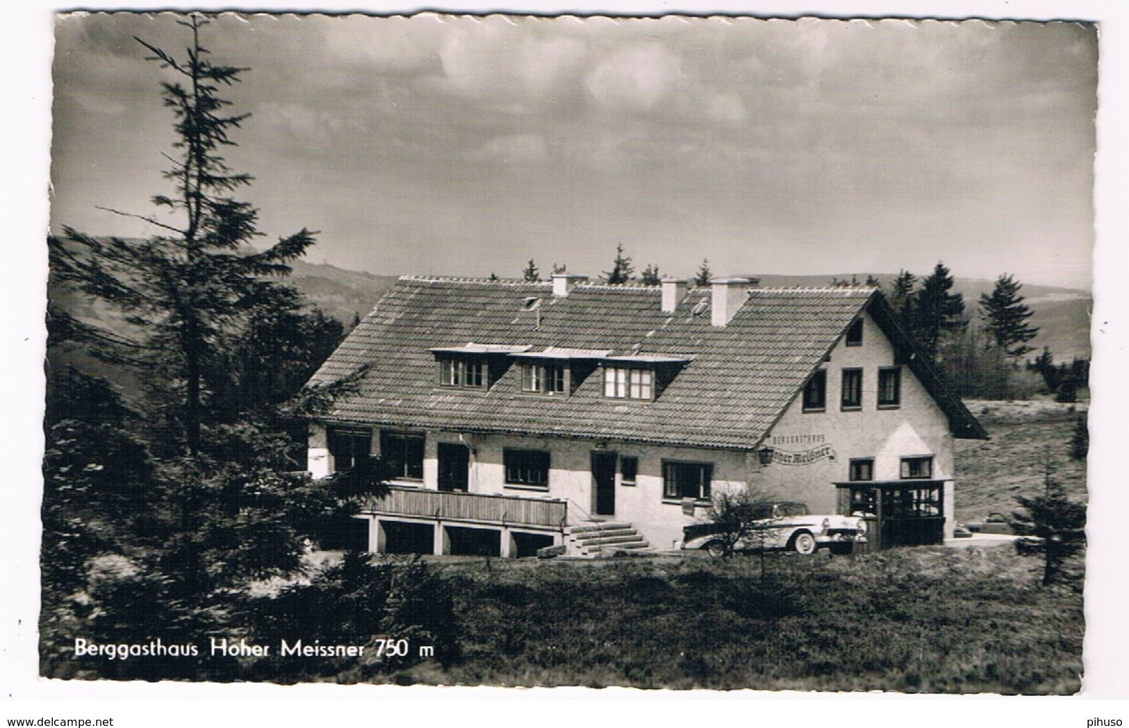 D-8210   HAUSEN über WITZENHAUSEN : Berggasthaus Hoher Meissner - Witzenhausen