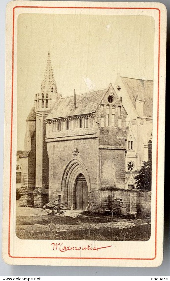 MARMOUTIER  VERS  1883  PHOTO SUR UN SUPPORT CARTONNE - Photographie