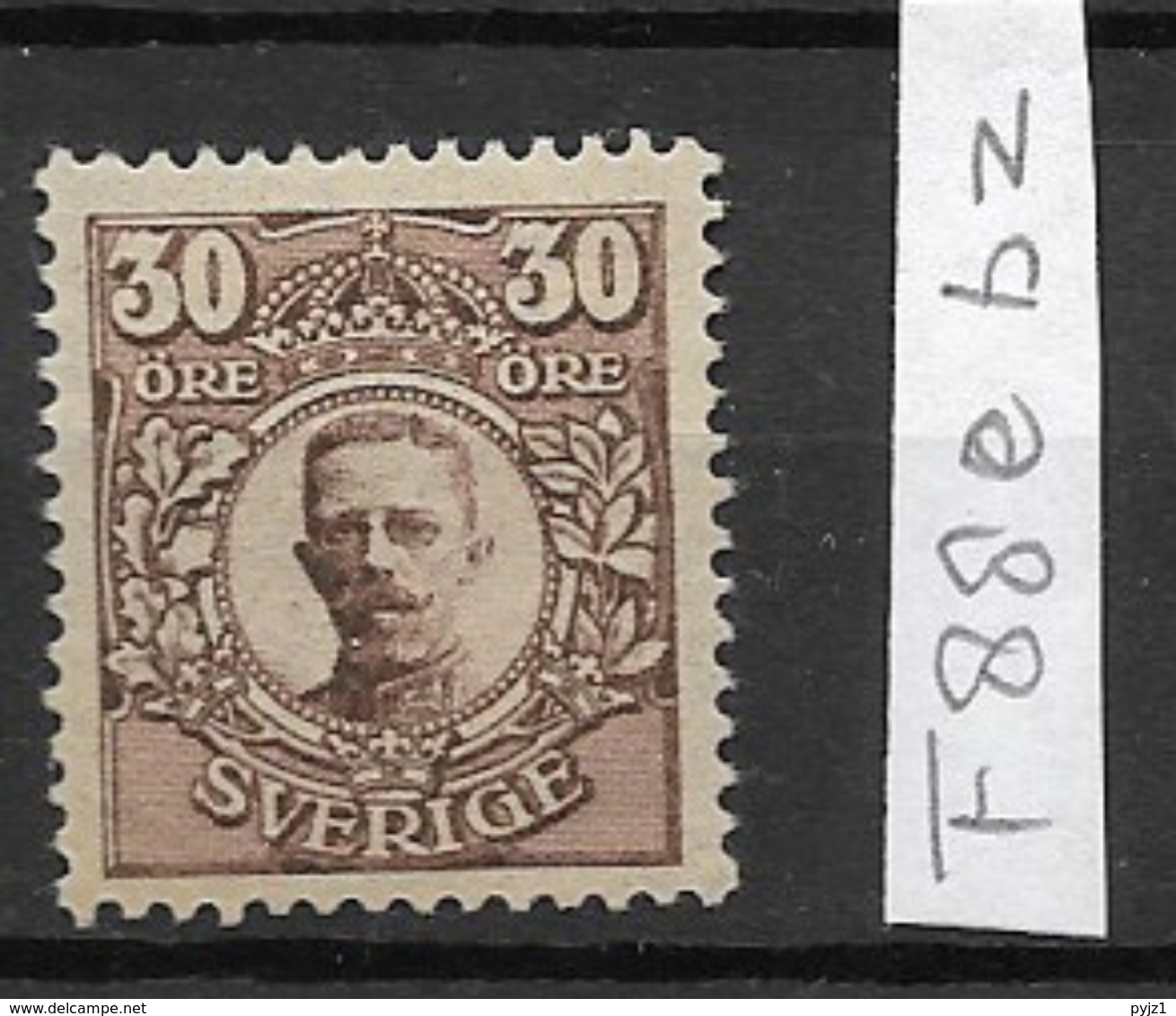 1911 MNH Sweden, Watermark KPV - Unused Stamps