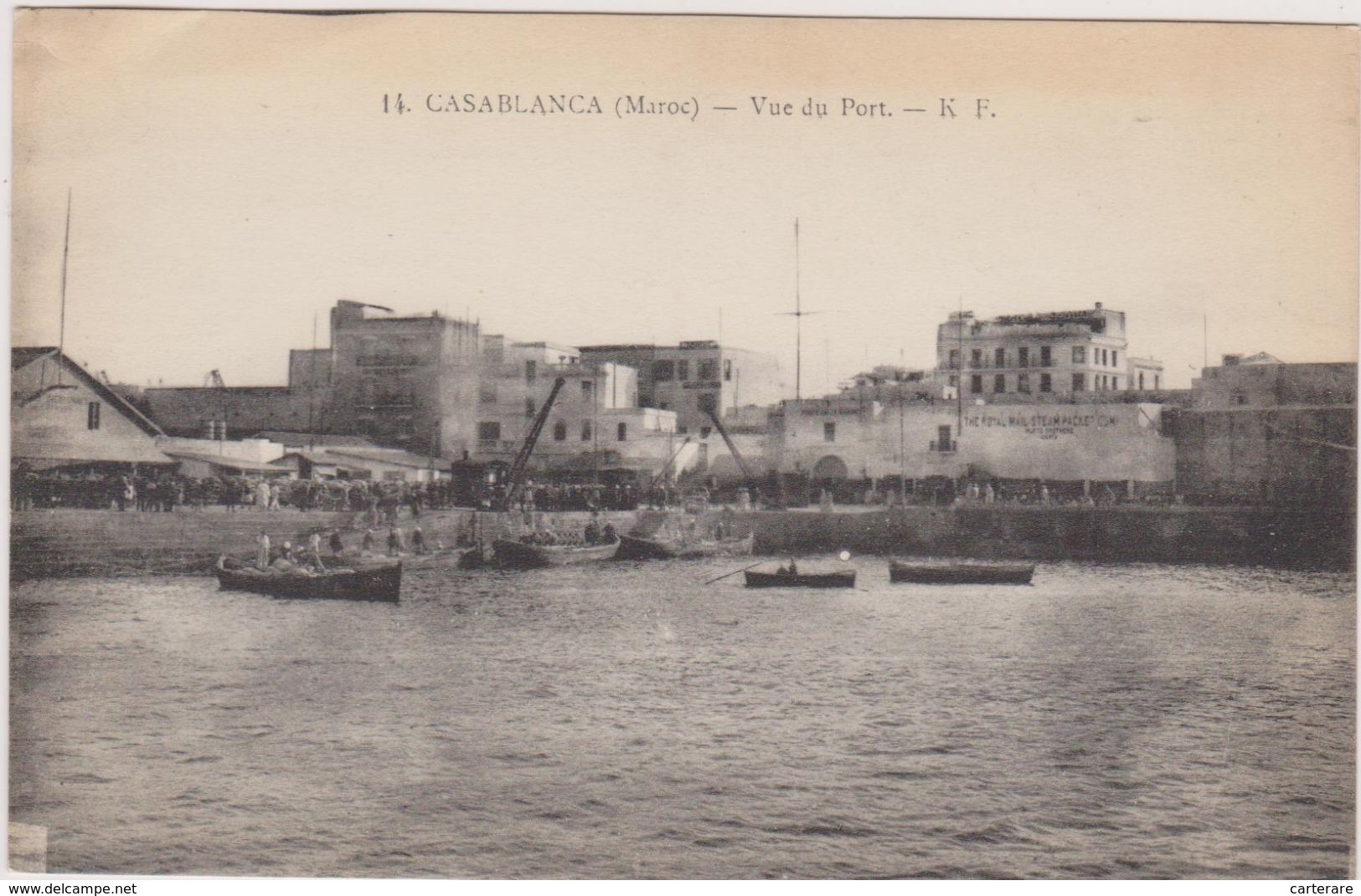 CARTE ANCIENNE,afrique,africa,maghreb,MAROC,MOROCCO,CASABLANCA,1914 - Casablanca