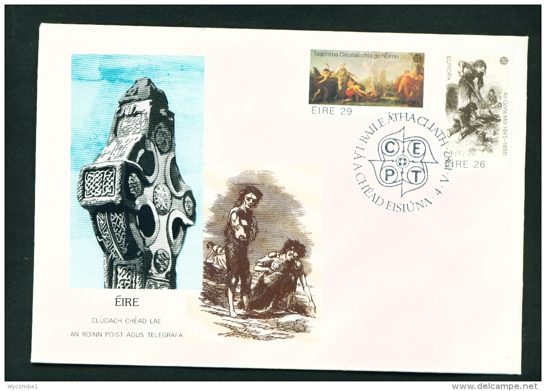 IRELAND  -  1982  Europa  FDC - FDC