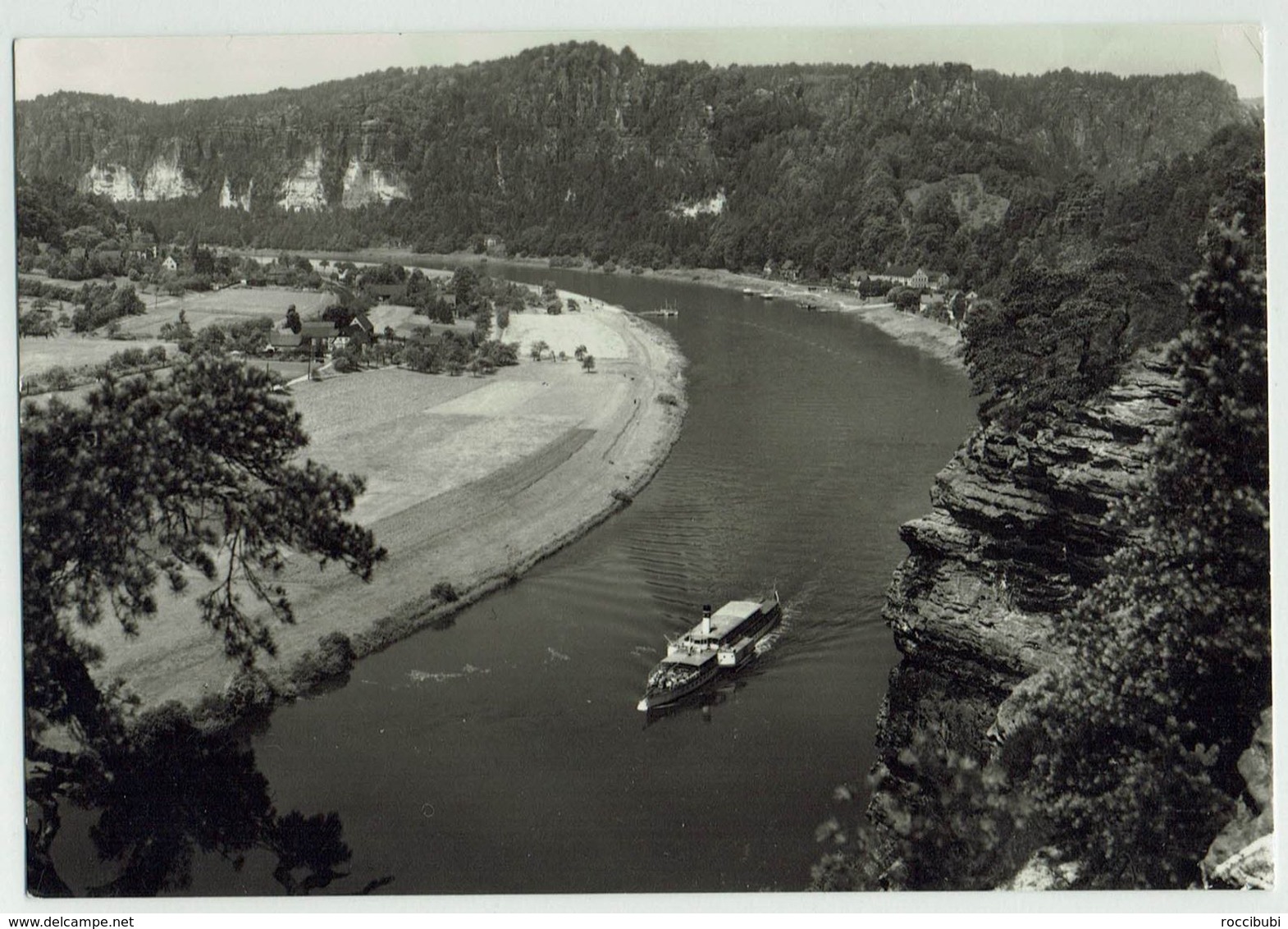 Deutschland, Kurort Rathen Mit Bastei, Sächsische Schweiz 1977 - Rathen