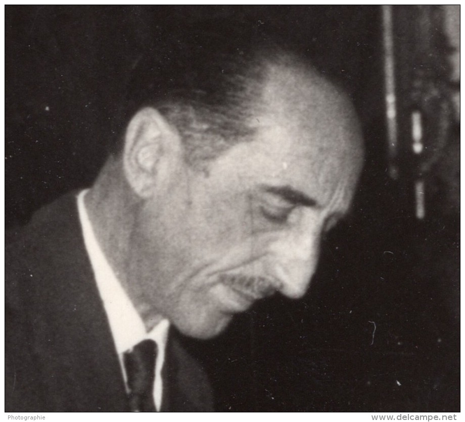 Italie Politique Gouvernement Fanfani President Giovanni Gronchi Ancienne Photo De Presse 1958 - Berühmtheiten