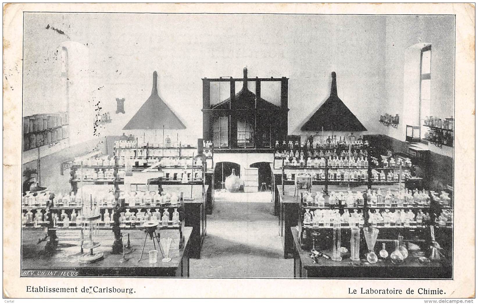 Etablissement De CARLSBOURG - Le Laboratoire De Chimie - Paliseul