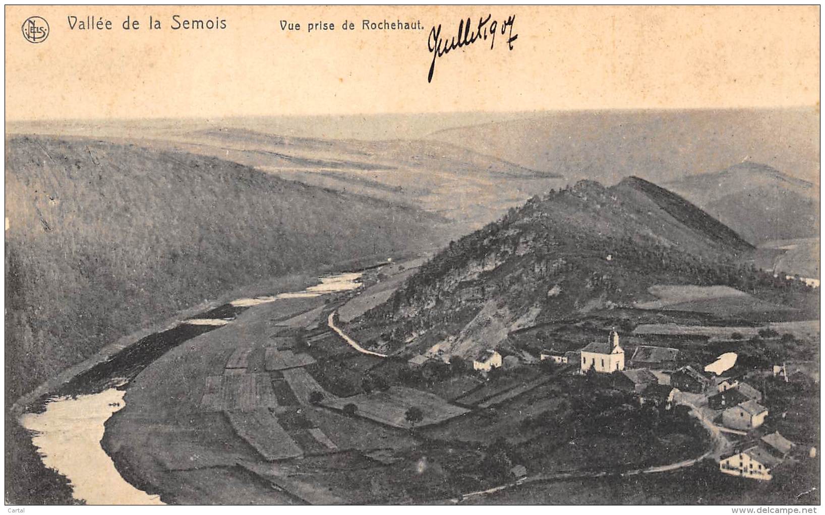 Vallée De La Semois - Vue Prise De Rochehaut - Autres & Non Classés