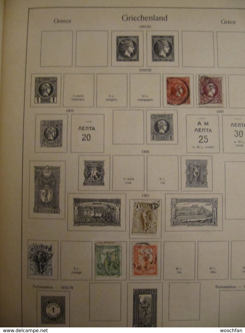 Ancient Greece Stamps Before 1936, See Pics! - Sammlungen