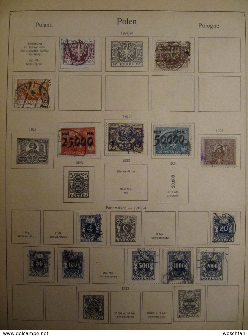 Ancient Poland Stamps Before 1936, See Pics! - Sammlungen