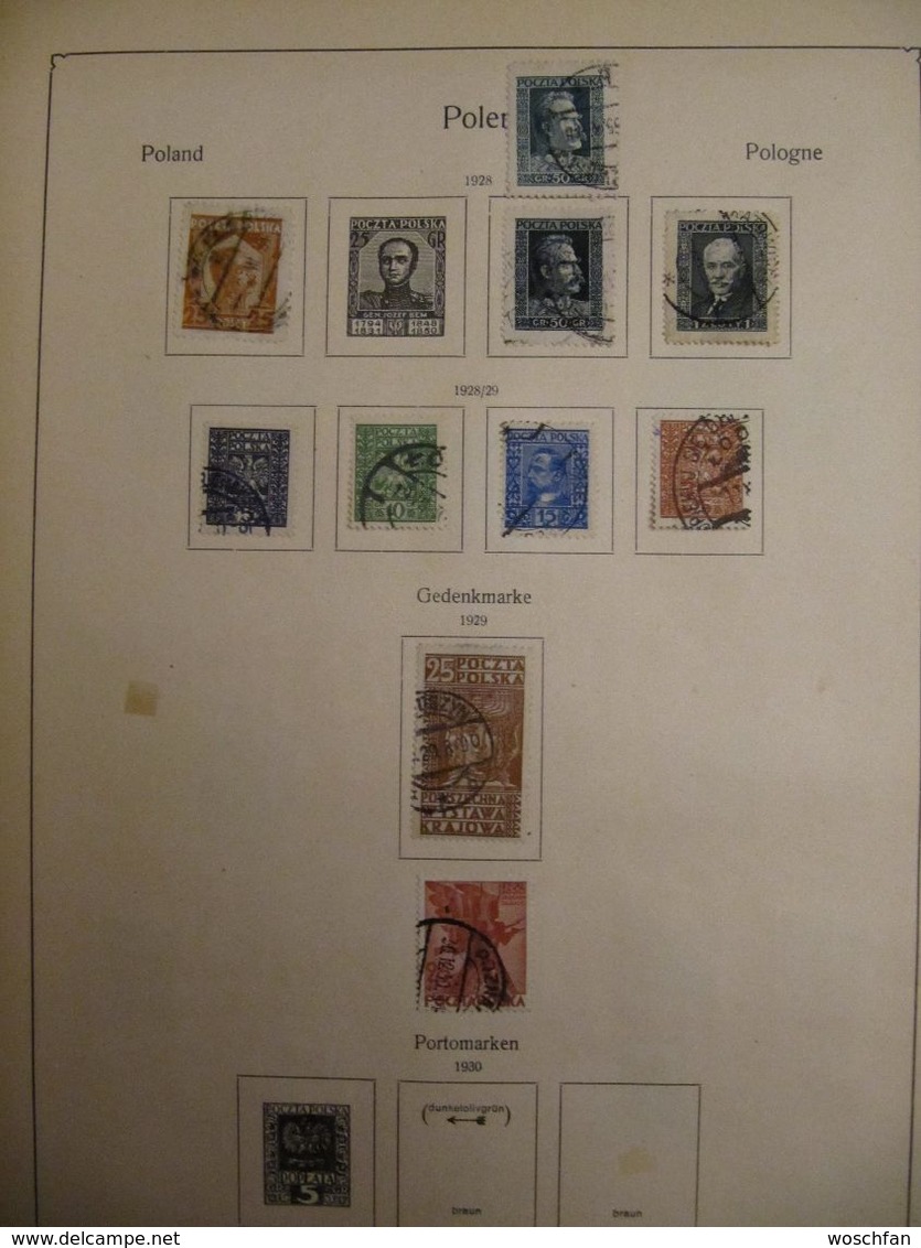 Ancient Poland stamps before 1936, see pics!