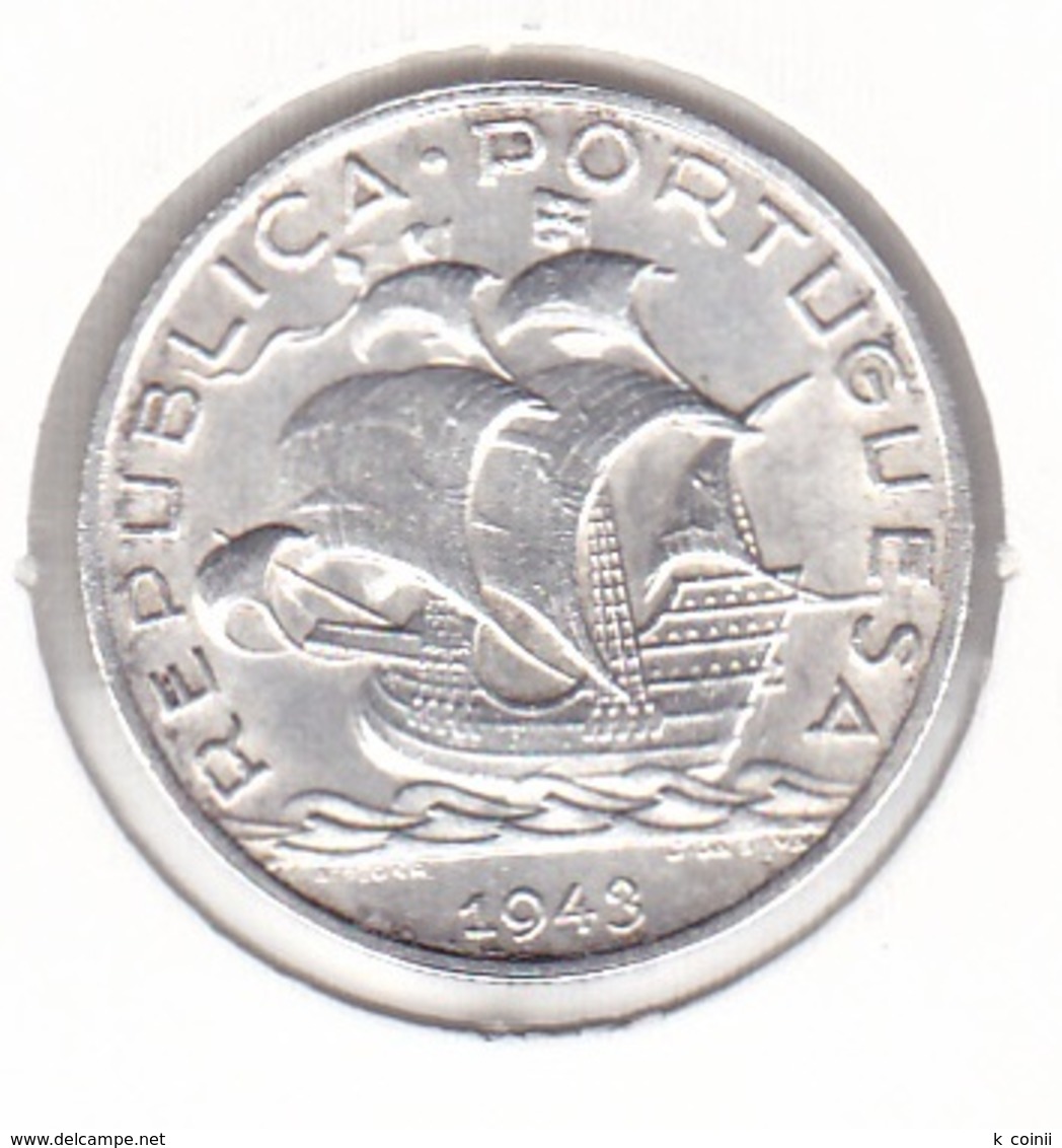 Portugal - 5 Escudos (5$00) 1943 - XF - Portugal