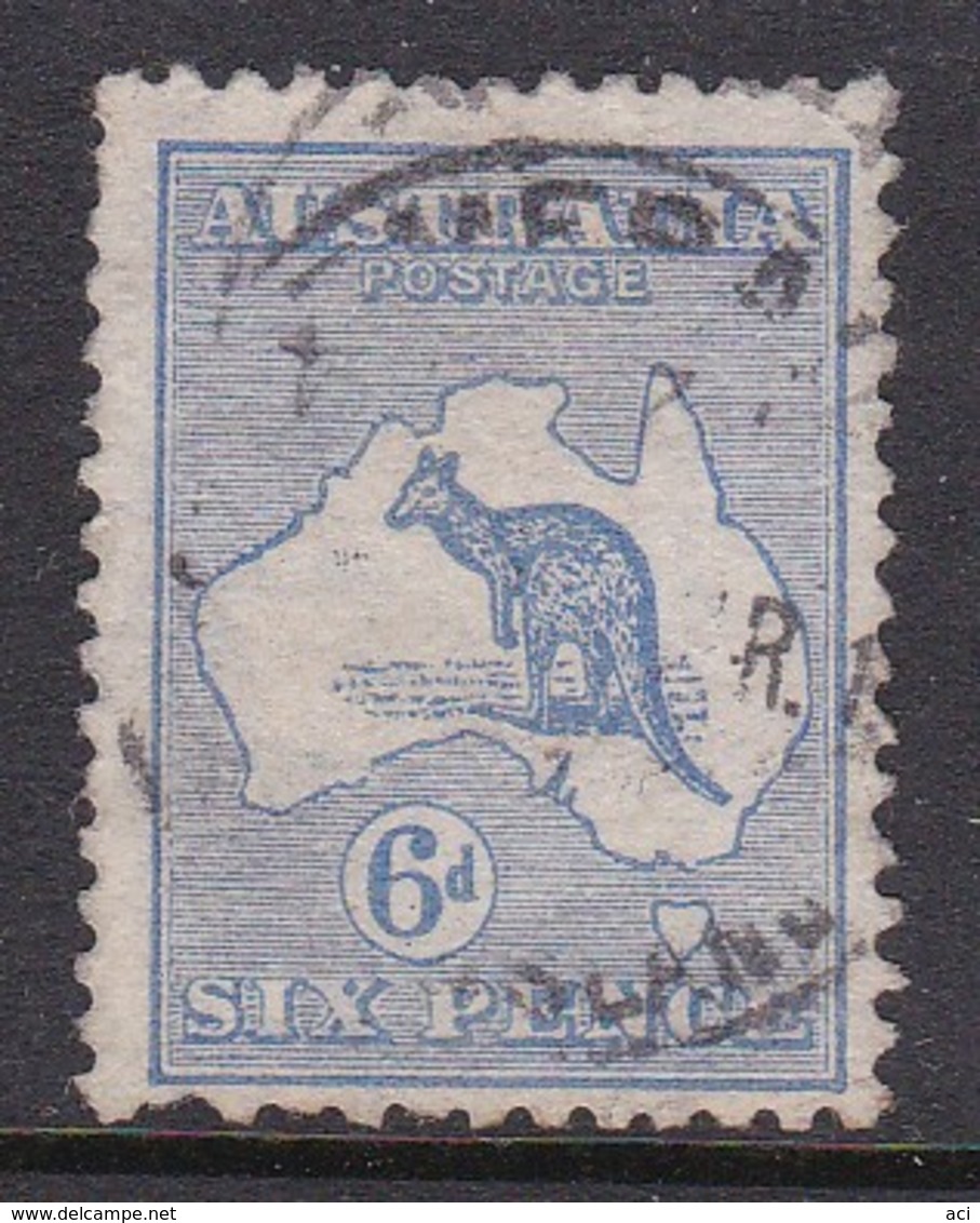 Australia SG 9 1913 Six Pence  Kangaroo,used, - Used Stamps