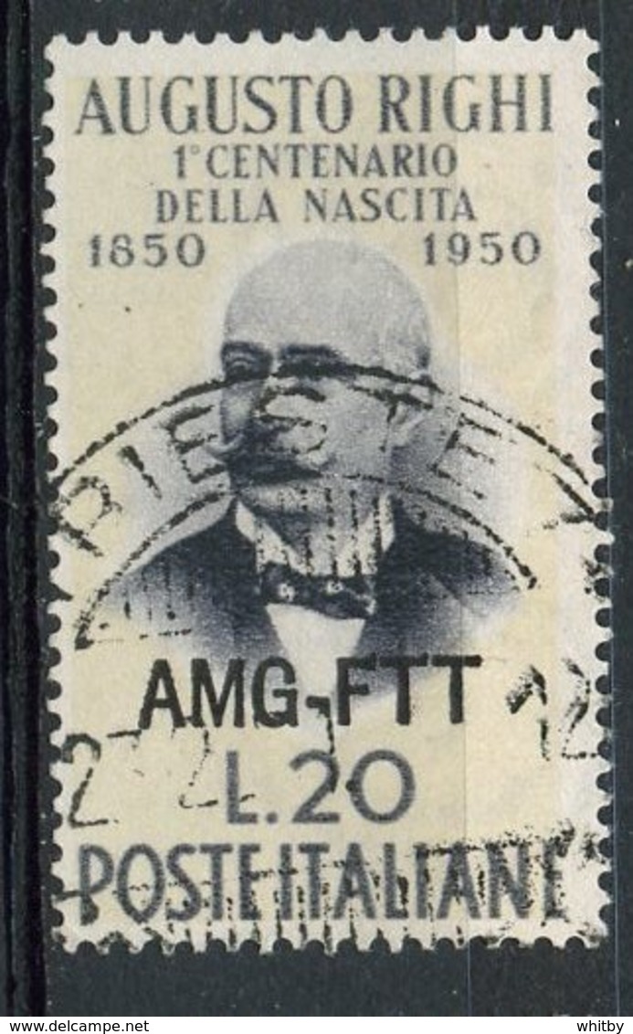 Italy Trieste 1520 20L Augusto Righi Issue #89 - Used