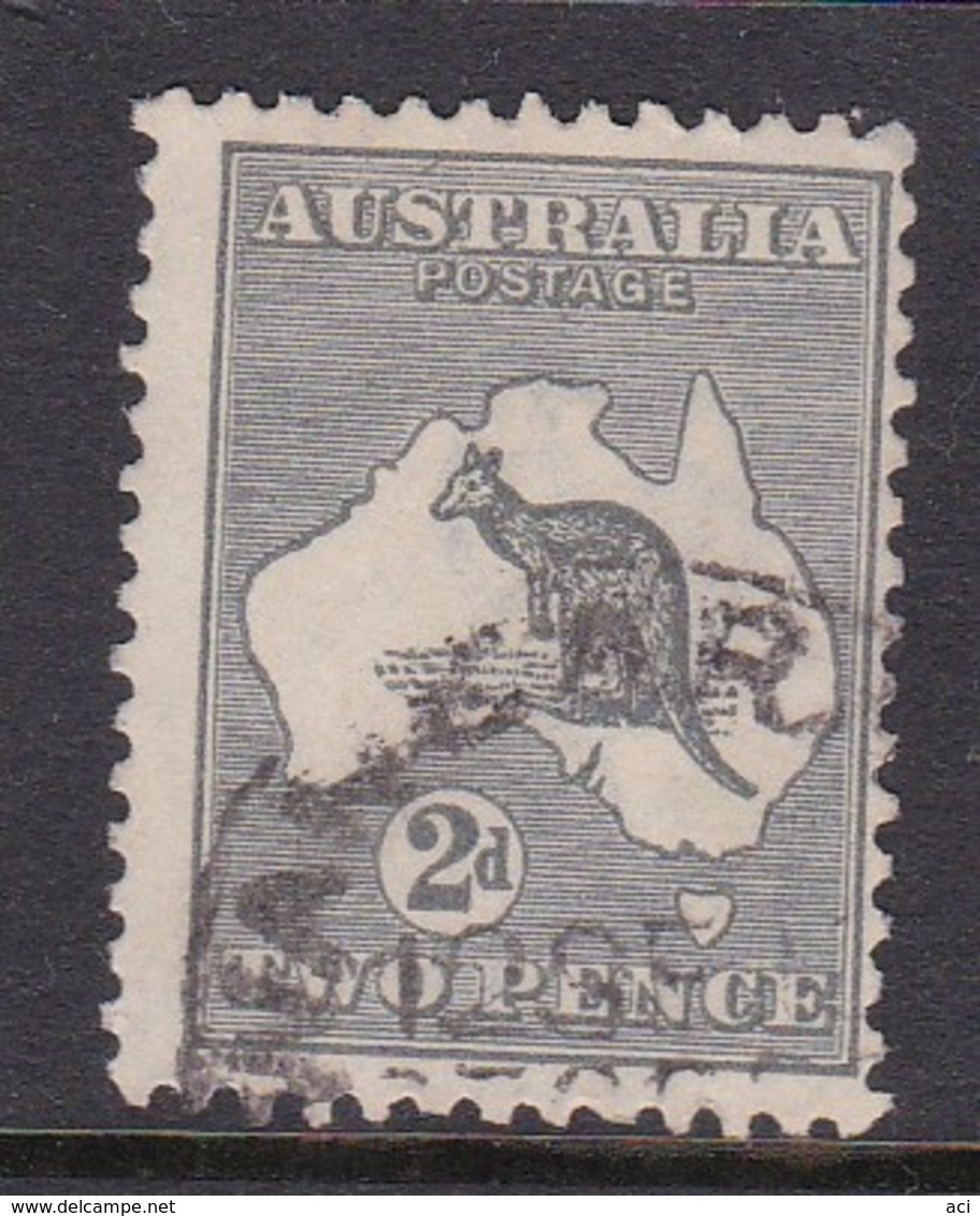 Australia SG 35 1915-20 KangarooTwo Pence Grey  ,used, - Used Stamps