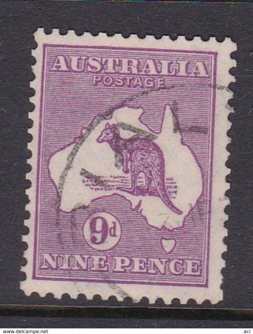 Australia SG 133 1931-47 Kangaroo Nine Pence Violet,used, - Used Stamps