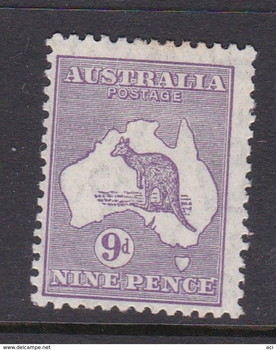 Australia SG 133 1931-47 Kangaroo Nine Pence Violet,used, - Used Stamps