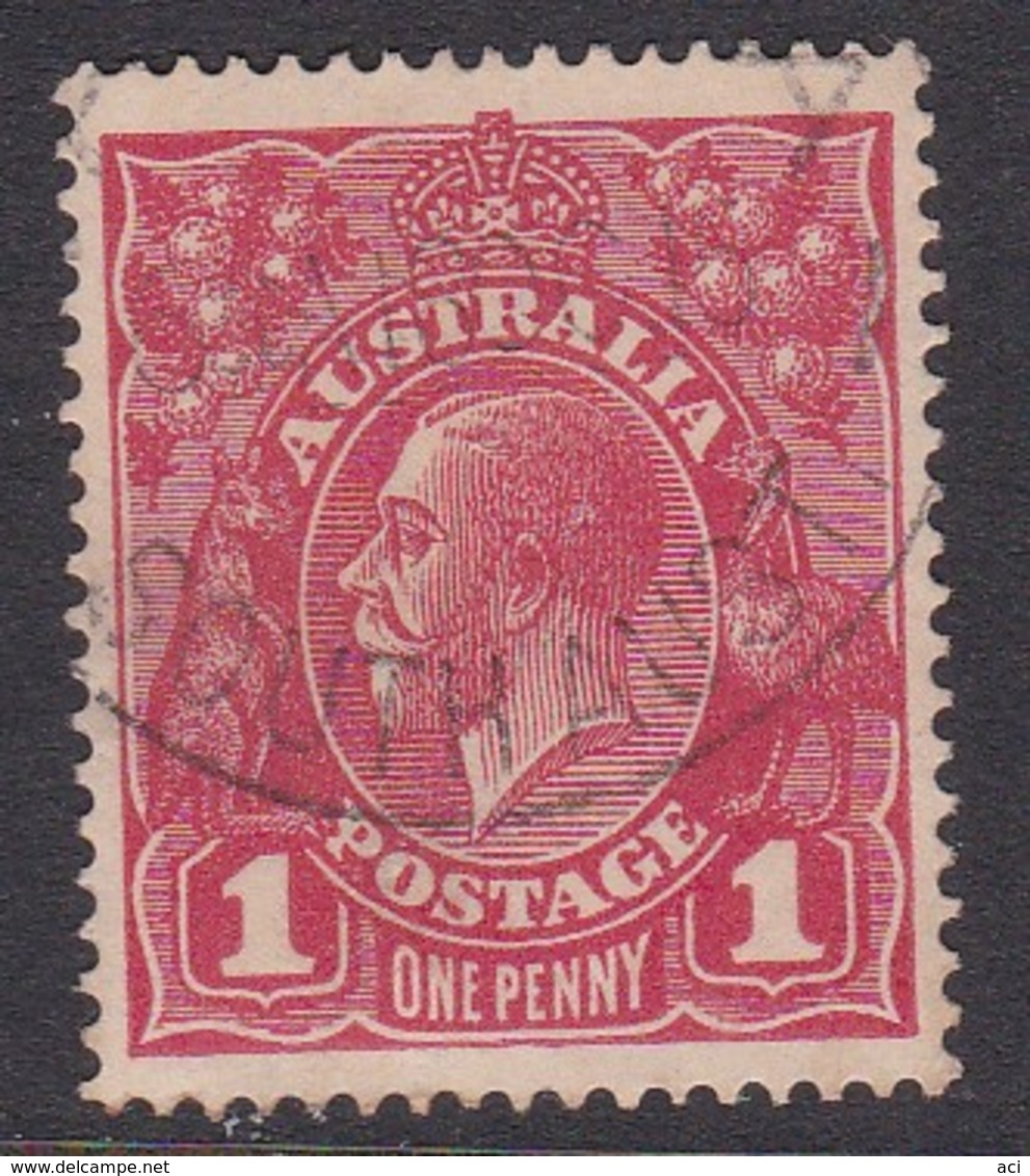 Australia SG 21 1914 King George V One Penny Red,used . - Used Stamps