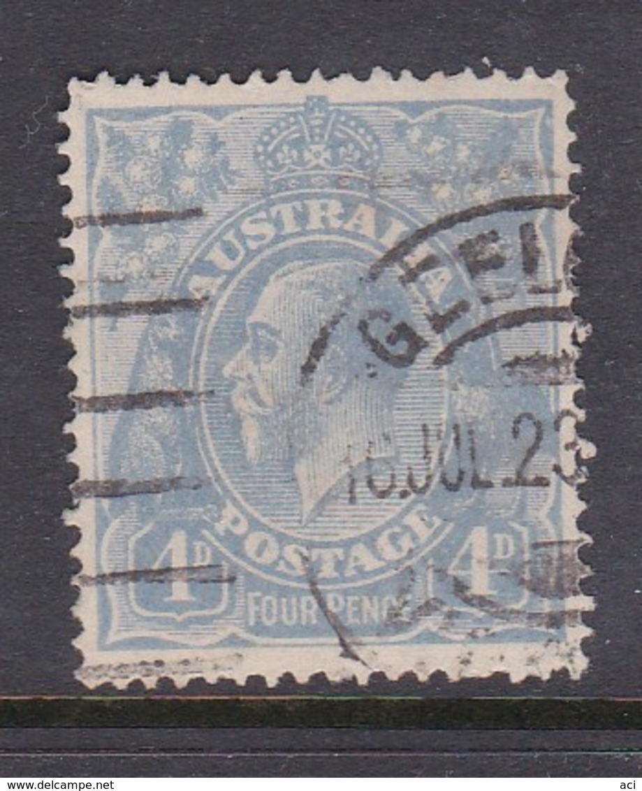 Australia SG 65 1918 King George V 4 Pence Ultramarine,used - Used Stamps