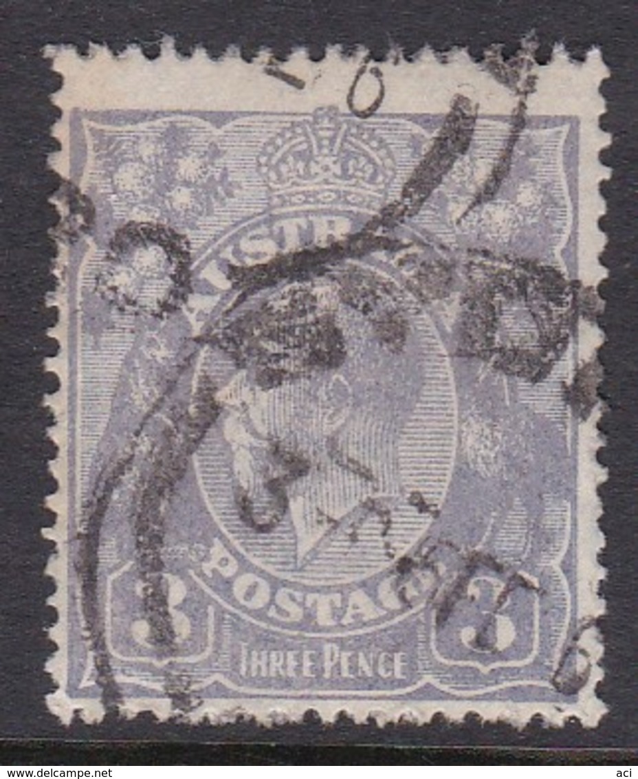 Australia SG 79 1924 King George V Three Pence,used . - Oblitérés