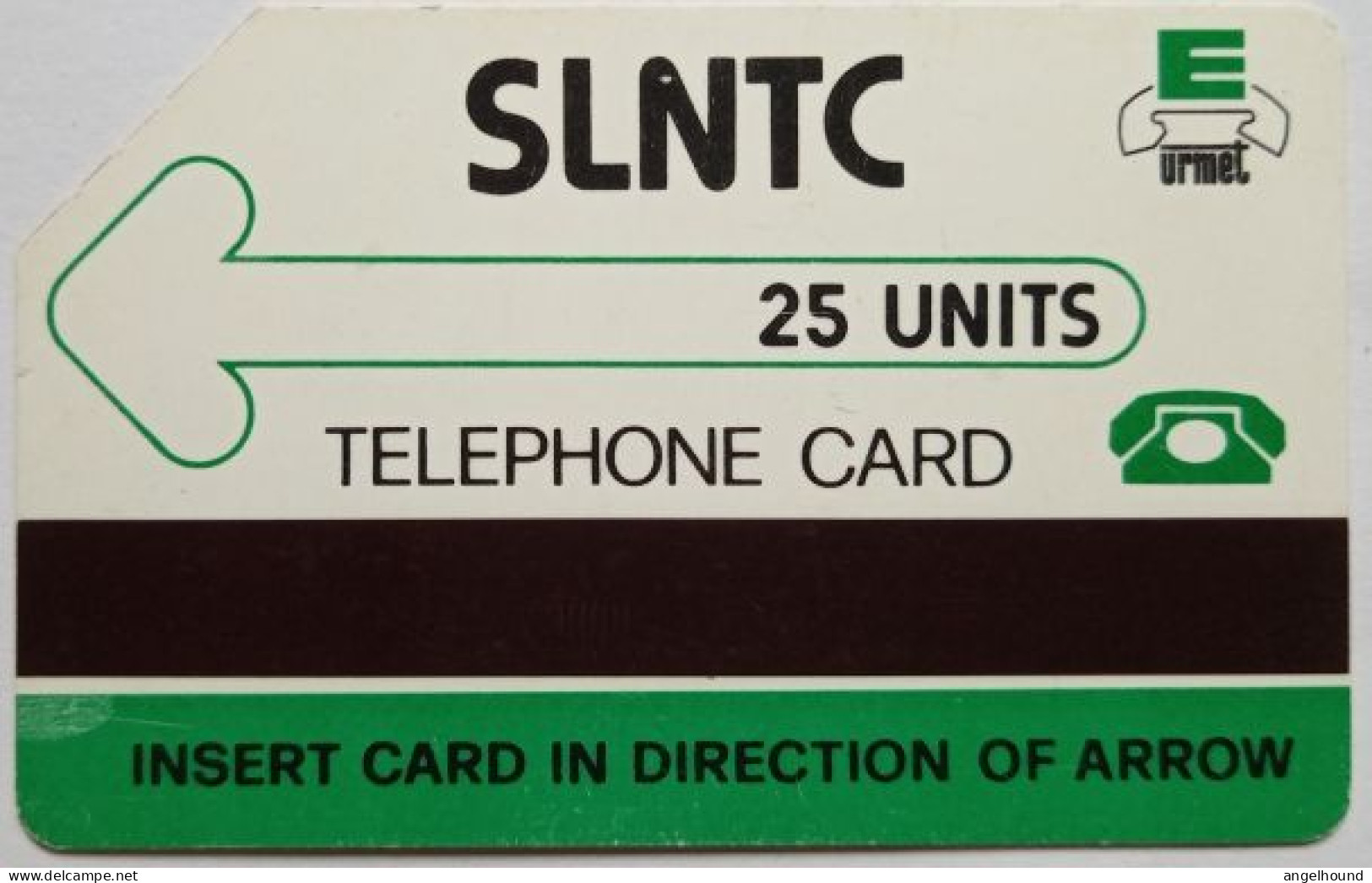 Sierra Leone 25 Units Black Logo SLNTC - Sierra Leona