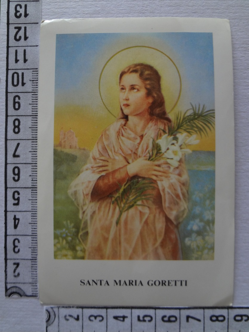 D549-Santino Santa Maria Goretti - Andachtsbilder