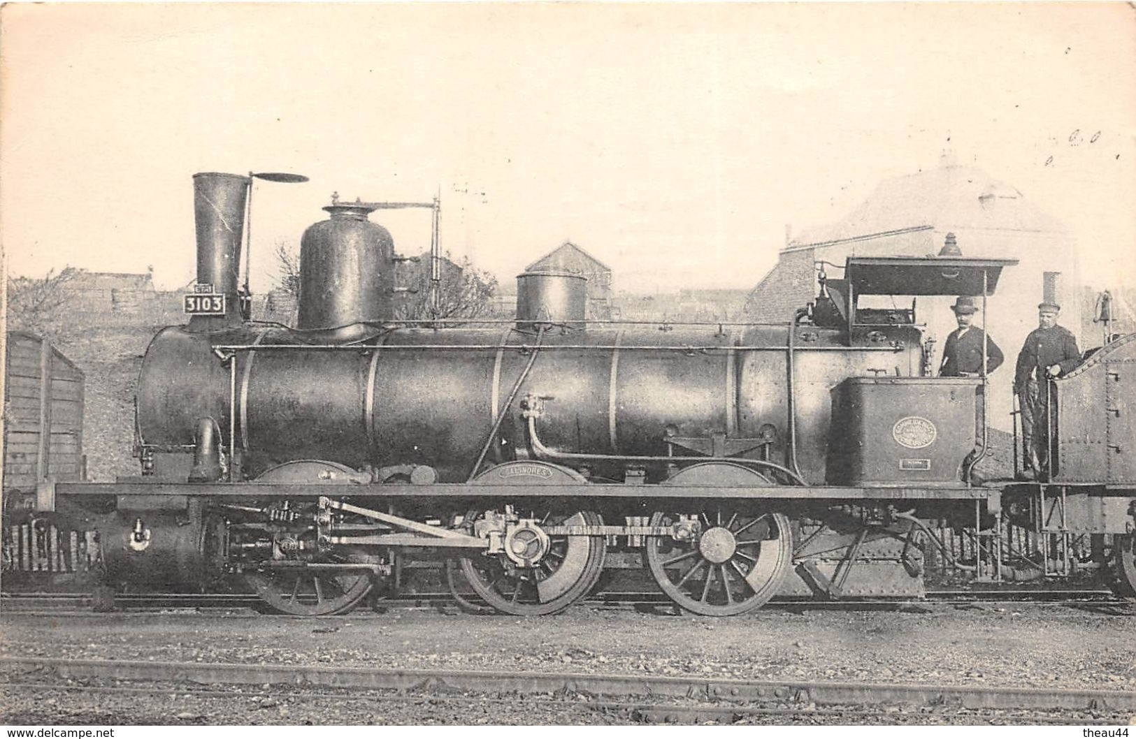 ¤¤  -  Locomotive De L'Etat (Ancien Réseau)  - Machine 3103 - Cheminot - Chemin De Fer  -  ¤¤ - Trains