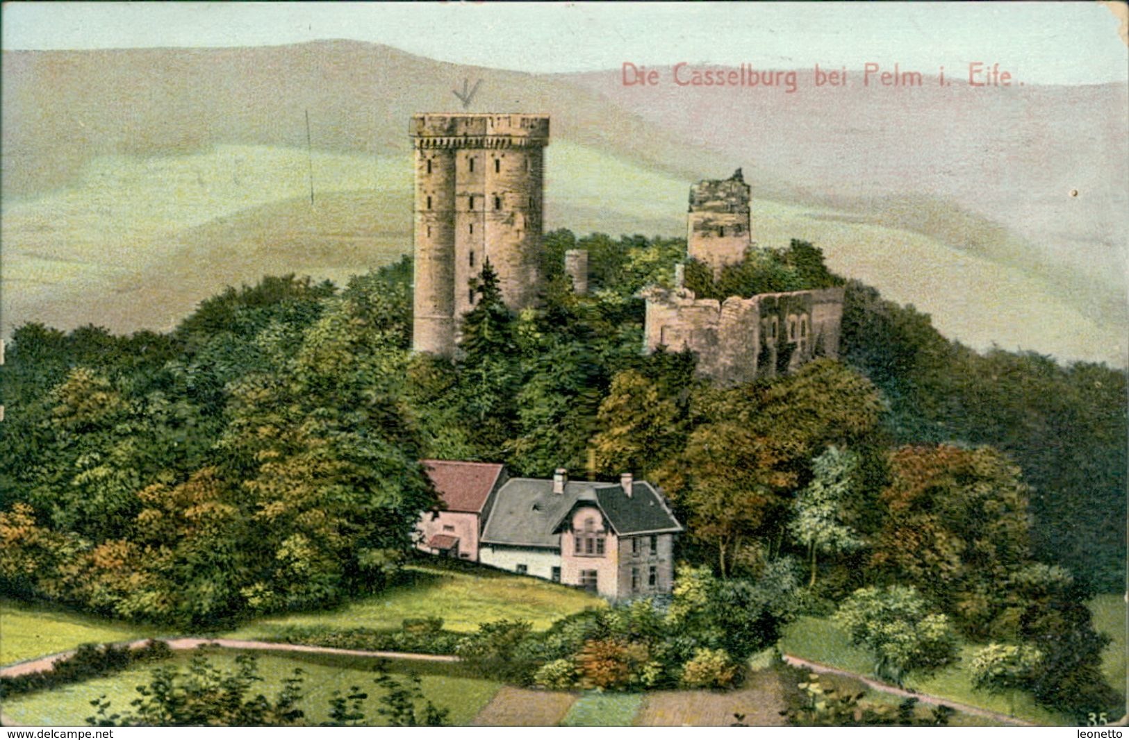 AK Pelm I. Eifel, Casselburg, O Um 1907 (29468) - Andere & Zonder Classificatie