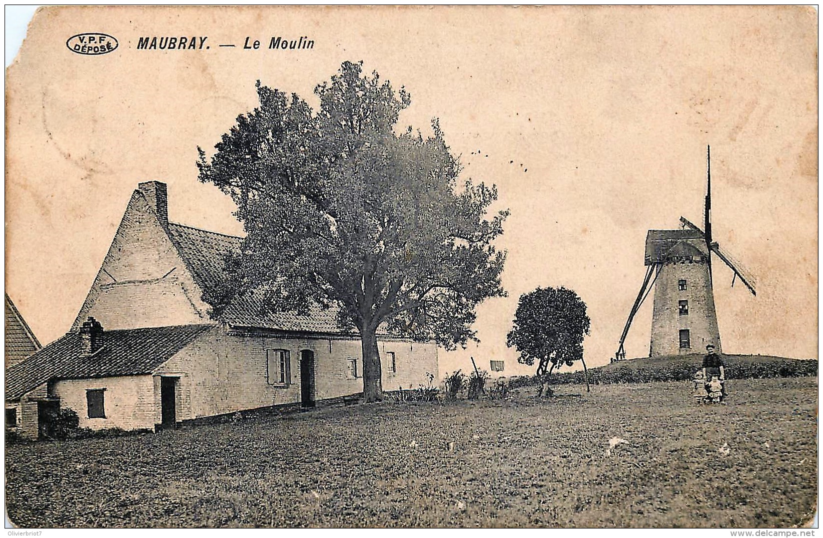 Antoing - Maubray - Le Moulin - Soin Supérieur Gauche Cassé - Antoing
