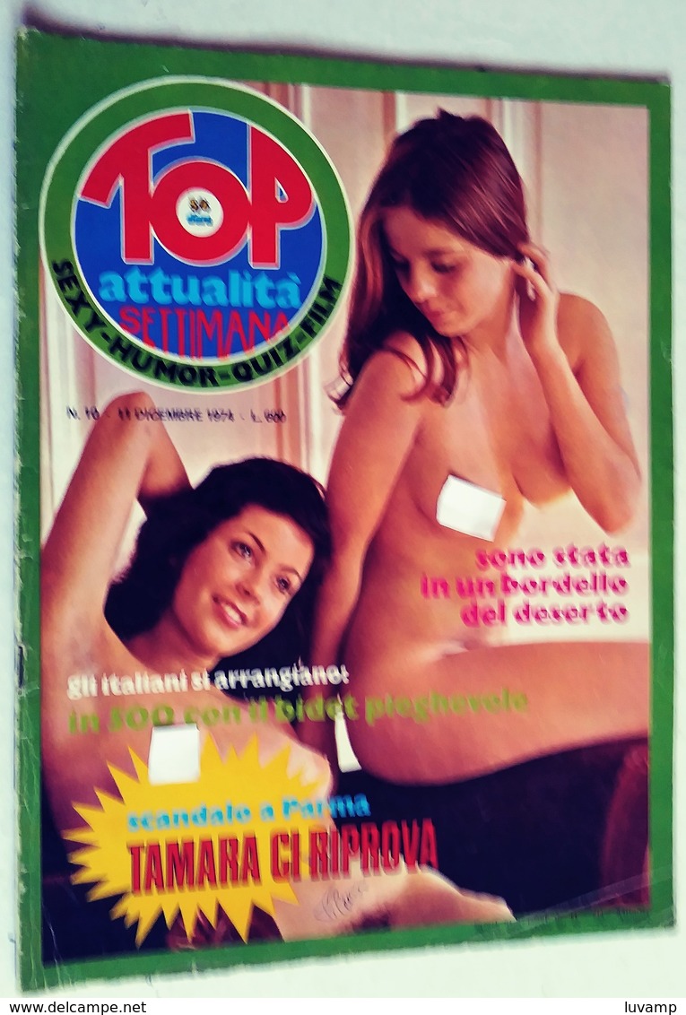 POP SEXY ATTUALITà - HELVEZIAS EDITRICE -11 DICEMBRE 1974 - N. 10 (110318) - Prime Edizioni