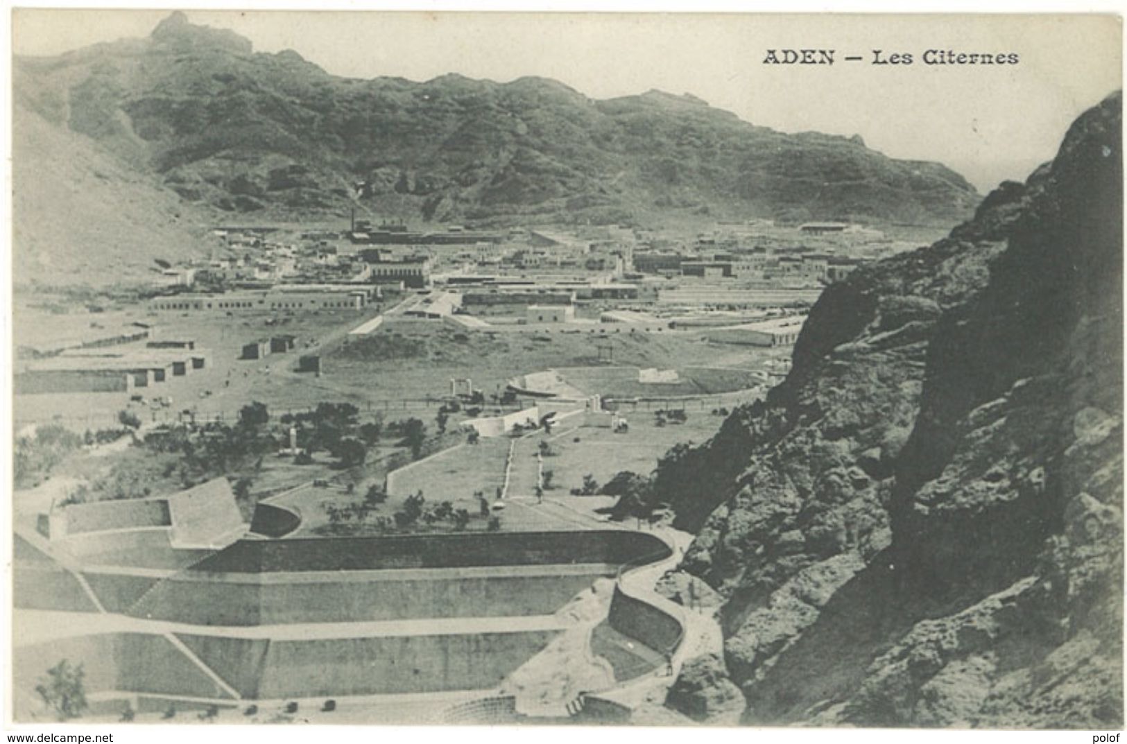 ADEN - Les Citernes  - Messageries Maritimes    (103491) - Yémen