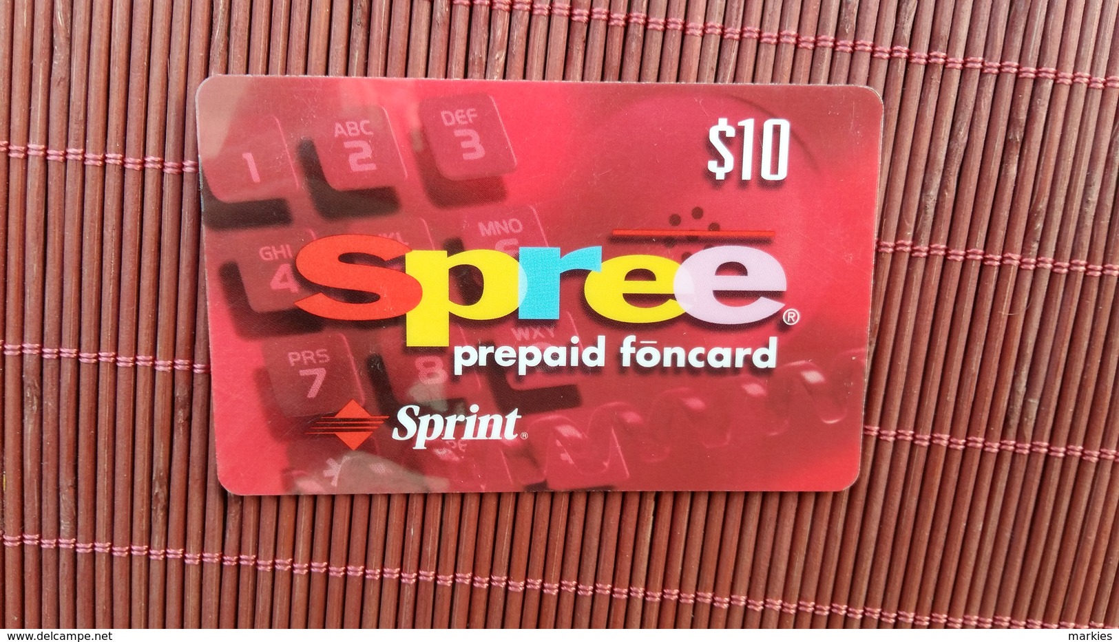 Prepaidcard Sprint  Used 2 Scans Rare - Sprint