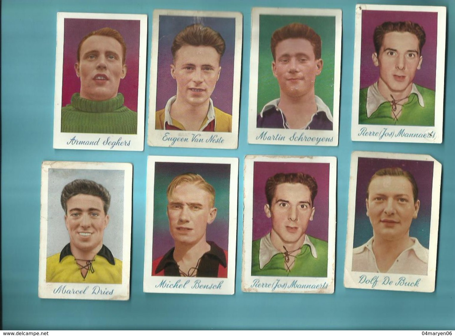 **16 X VOETBALLERS   ** CICHOREI De  BEUKELAAR - Trading Cards