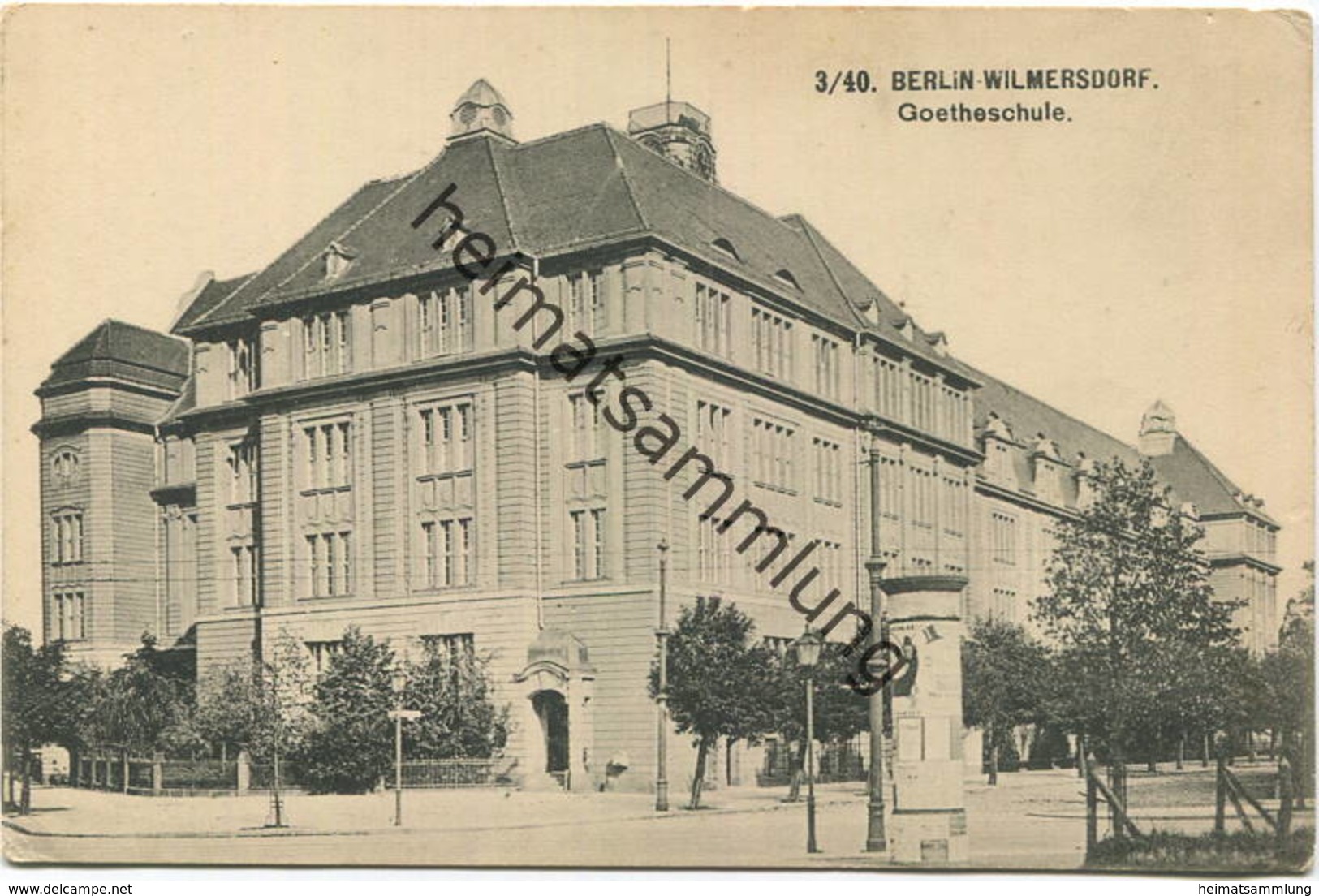 Berlin-Wilmersdorf - Goetheschule - Wilmersdorf