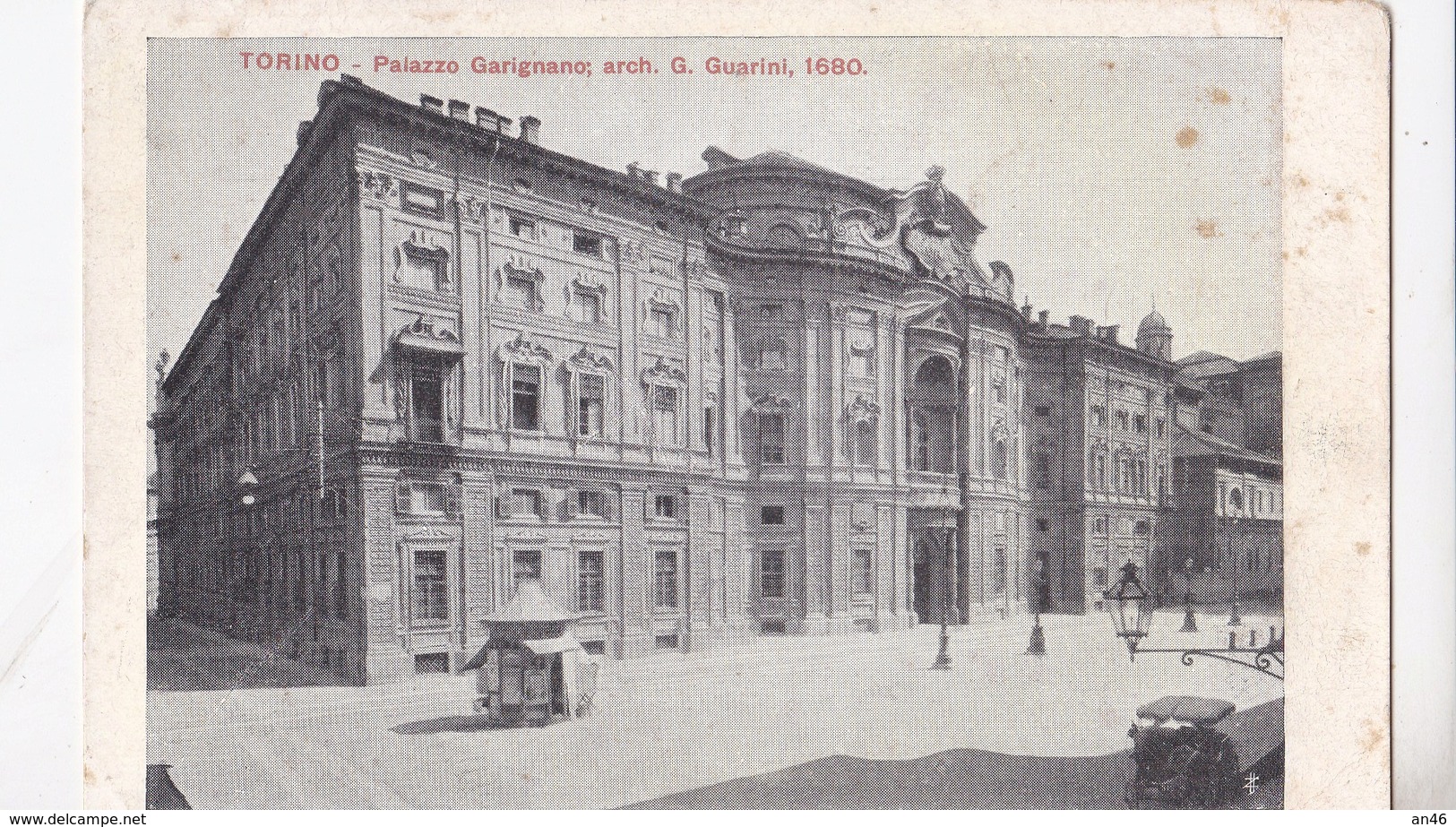 TORINO - PALAZZO CARIGNANO       AUTENTICA 100% - Palazzo Carignano