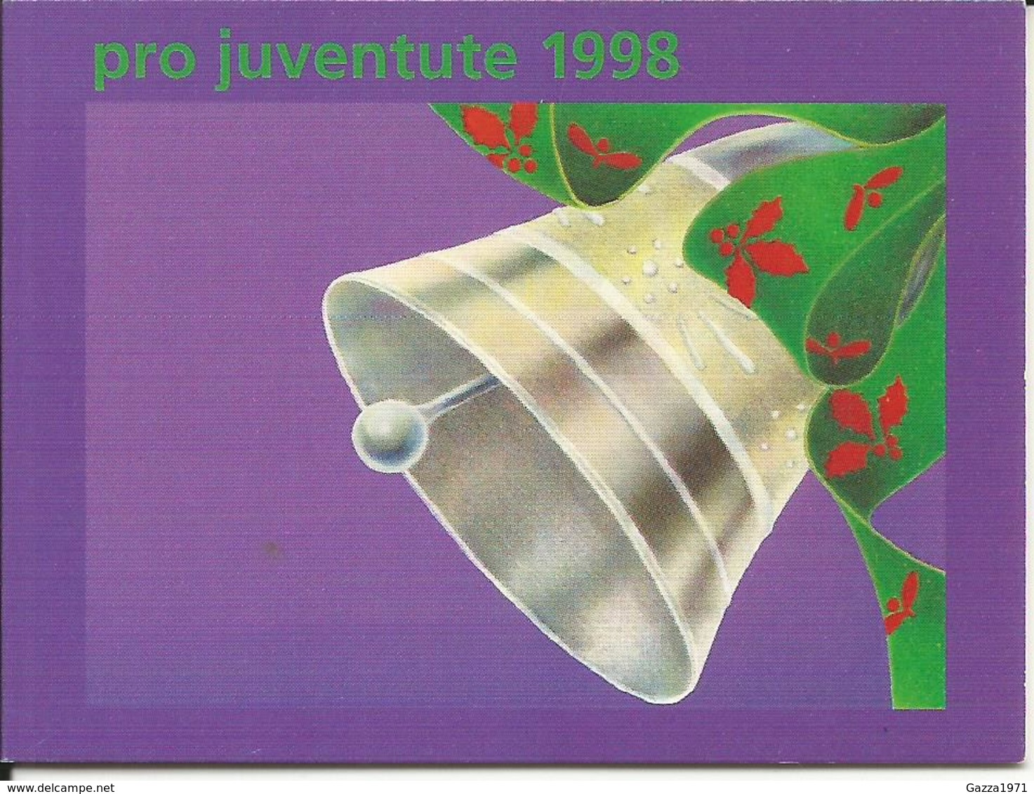 Svizzera, Suisse, 1998, Carnet Pro Juventute, Book, Libretto. - Nuovi