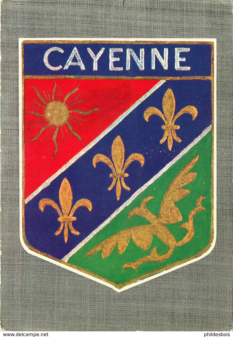 GUYANE FRANCAISE ECUSSON  CAYENNE ( Cpm) - Cayenne